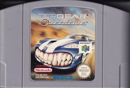 Top Gear Overdrive - Nintendo 64 spil (A Grade) (Genbrug)